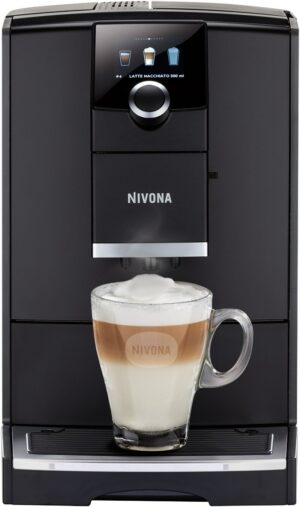 Nivona CafeRomatica NICR 790 Kaffee-Vollautomat mattschwarz/chrom