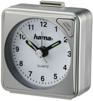 Hama A50 Reisewecker silber