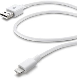 Cellular Line Datenkabel USB-Lightning (1m) weiß