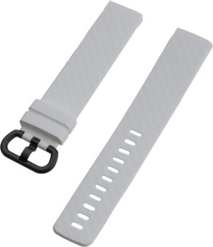 Peter Jäckel Armband Premium Silikon für Fitbit Charge 3 weiß