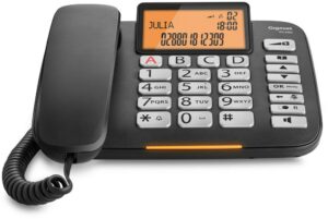 Gigaset DL580 Schnurgebundenes Telefon schwarz