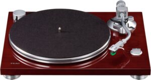 Teac TN-3B-A Plattenspieler mit USB-Anschluss kirsche