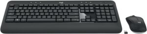 Logitech MK540 Advanced (DE) Kabelloses Tastatur-Set schwarz