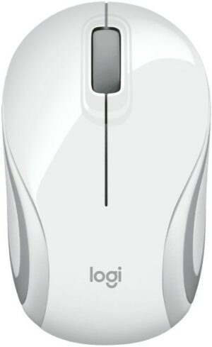 Logitech M187 Kabellose Maus weiß