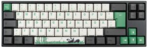 Ducky MIYA Pro Panda V2 TKL MX-Brown (DE) Gaming Tastatur schwarz/weiß/grün