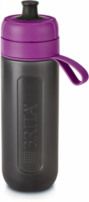 Brita Fill & Go Active Trinkflasche mit Wasserfilter lila