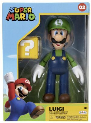 JakksPacific Luigi Figur (10cm) Sammlerbox