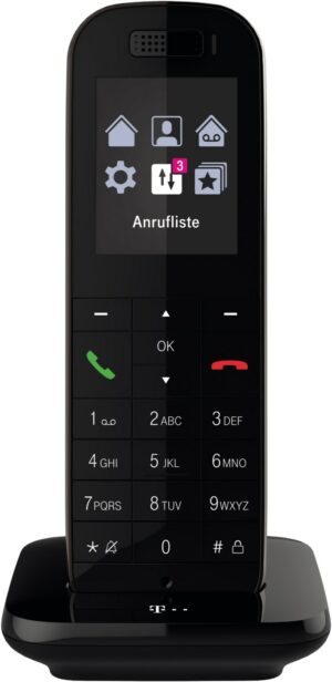 Telekom Speedphone 52 Schnurloses IP-Telefon schwarz