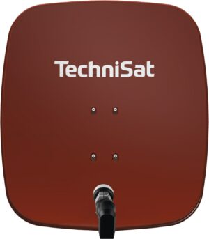 Technisat SATMAN 65 Plus Set Satellitenantenne inkl. Universal-Quattro-Switch-LNB rot