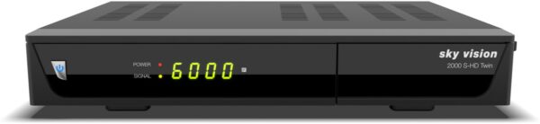 Sky Vision 2000 S-HD Twin HDTV Twin Sat-Receiver anthrazit