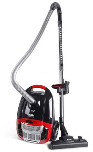 Fakir Red Vac Power Bodenstaubsauger schwarz/rot