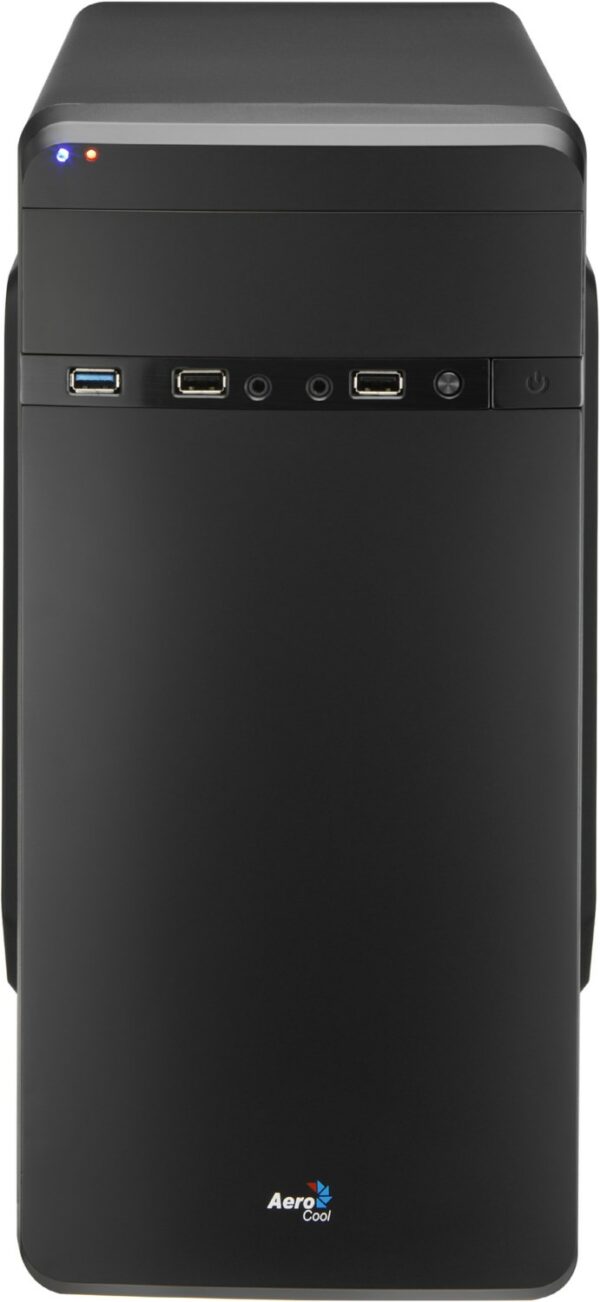 AeroCool Mini Qs-180 Gehäuse MicroATX/ATX/Mini-ITX schwarz