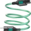 IsoTek Initium (EU zu C15 IEC) Stromversorgungskabel super sonic grün