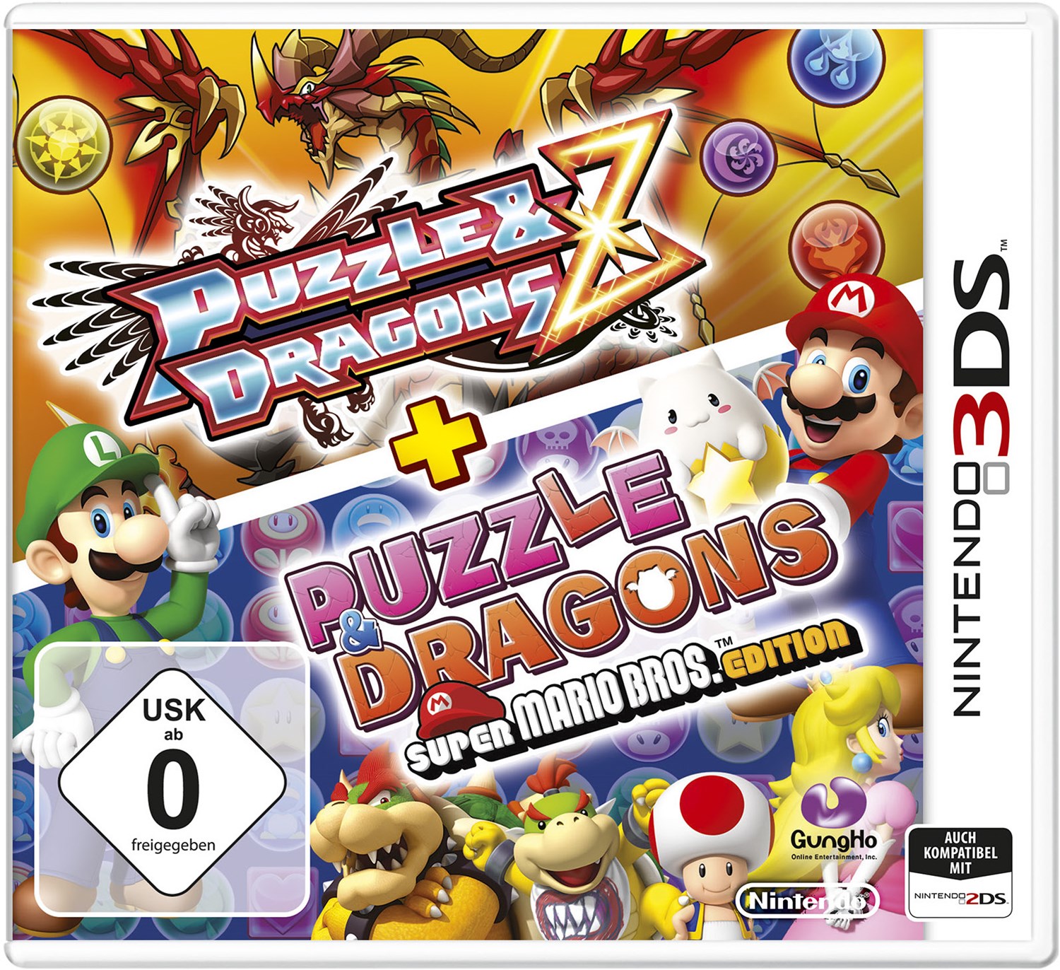 Nintendo 3DS Puzzle & Dragons Z + Puzzle & Dragons: Super Mario Bros Ed.