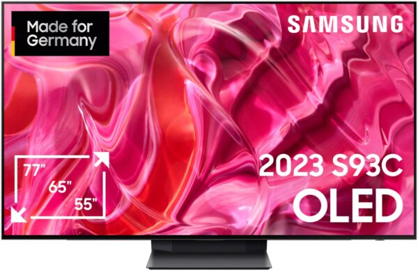 Samsung GQ77S93CAT 195 cm (77") OLED-TV carbonsilber / F