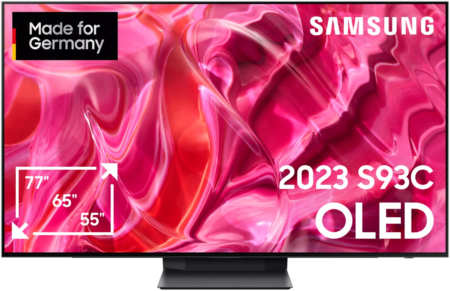 Samsung GQ77S93CAT 195 cm (77") OLED-TV carbonsilber / F