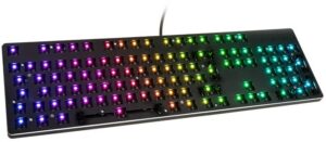 Glorious PC Gaming Race GMMK Barebone (ISO) Gaming Tastatur schwarz