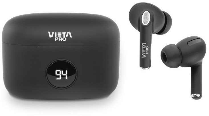 VIETA PRO Fade True Wireless Kopfhörer schwarz