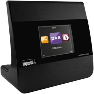 Imperial Dabman i400 Digitalradio-Empfangsteil mit Bluetooth schwarz