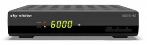 Sky Vision 500 S-HD HDTV Sat-Receiver schwarz