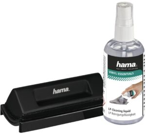 Hama Schallplatten-Reinigungsset Bürste + 100ml Spray
