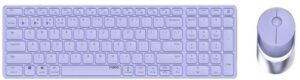 Rapoo 9750M (DE) Kabelloses Tastatur-Set lila