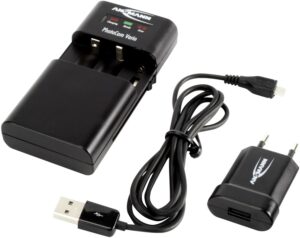 Ansmann PhotoCam Vario Akku-Ladegerät schwarz