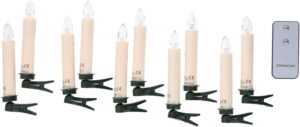 Grundig LED Christbaumkerzen