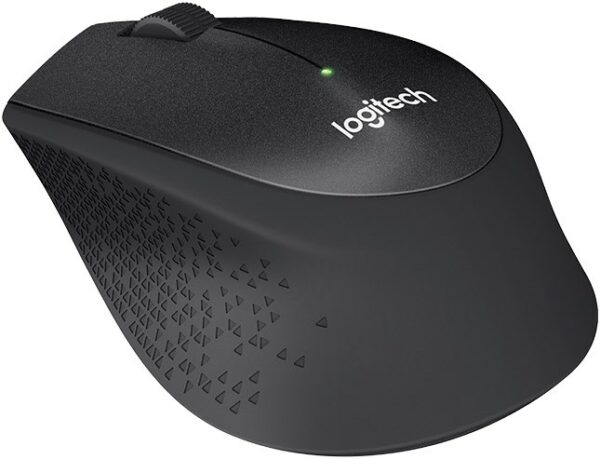 Logitech M330 Silent Plus Kabellose Maus schwarz