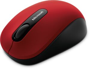 Microsoft Bluetooth Mobile Mouse 3600 Kabellose Maus dunkelrot