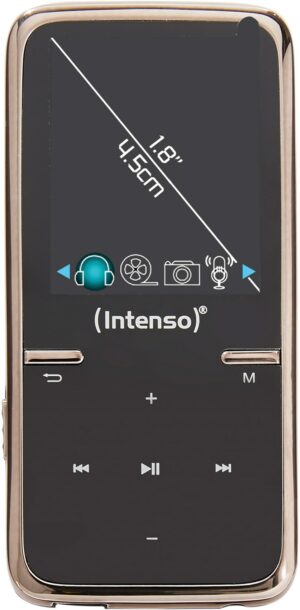 Intenso Video Scooter (8GB) tragbarer Multimedia-Player schwarz