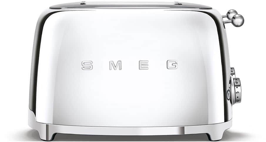 Smeg TSF03SSEU 4-Schlitz Toaster chrome
