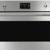 Smeg SO4302S3X Elektro-Backofen mit Dampfgarer edelstahl/cleansteel