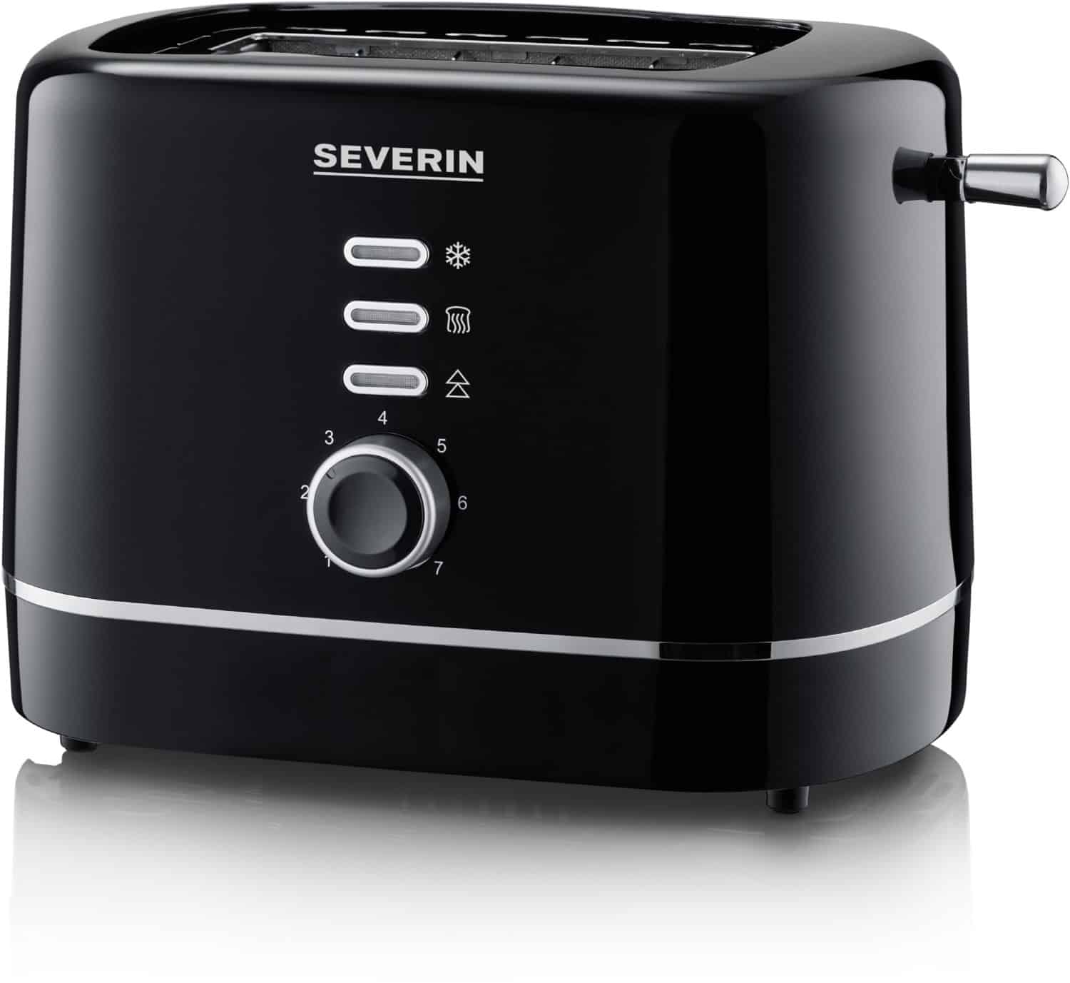 Severin AT 4321 Kompakt-Toaster schwarz