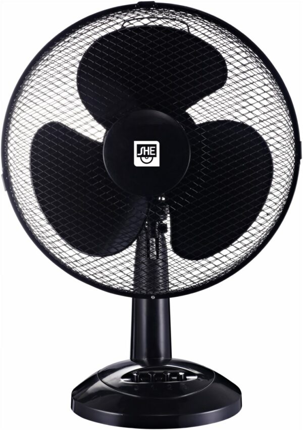 SHE SHE30TI2002 Tischventilator schwarz