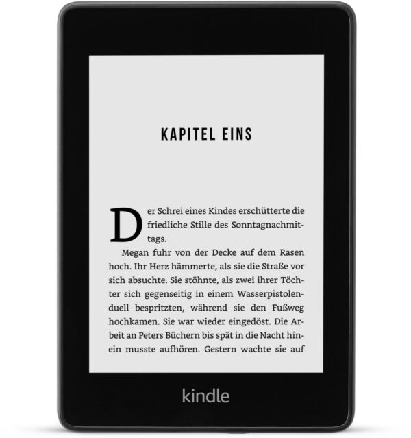Amazon All New Kindle Paperwhite (8GB) E-Book Reader mit Spezialangeboten schwarz