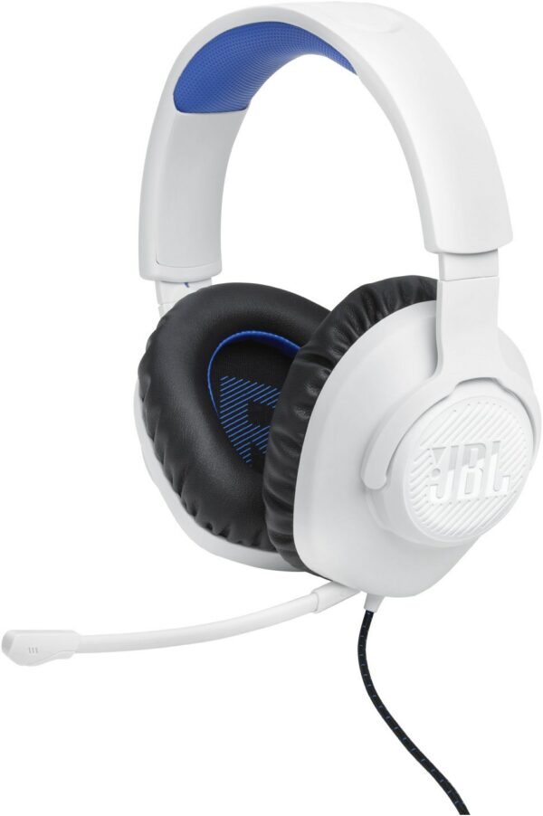 JBL Quantum 100P Headset weiß/blau