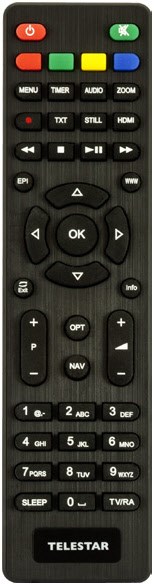 Telestar MAX T2 HD DVB-T2-HD/-C HDTV Kombireceiver schwarz
