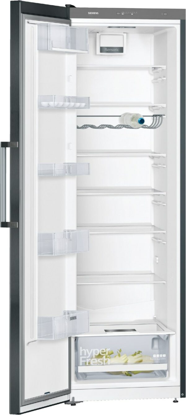 Siemens KS36VVXDP Standkühlschrank schwarz edelstahl/cleansteel / D