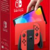 Nintendo Switch Konsole (OLED-Modell) Mario Edition rot