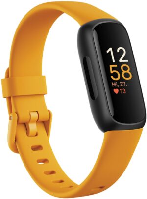 Fitbit Inspire 3 Activity Tracker morning glow/black