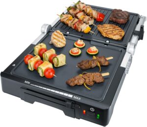 Steba FG 70 Kontaktgrill edelstahl/schwarz