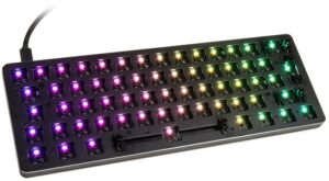 Glorious PC Gaming Race GMMK Compact Barebone (ISO) Gaming Tastatur schwarz