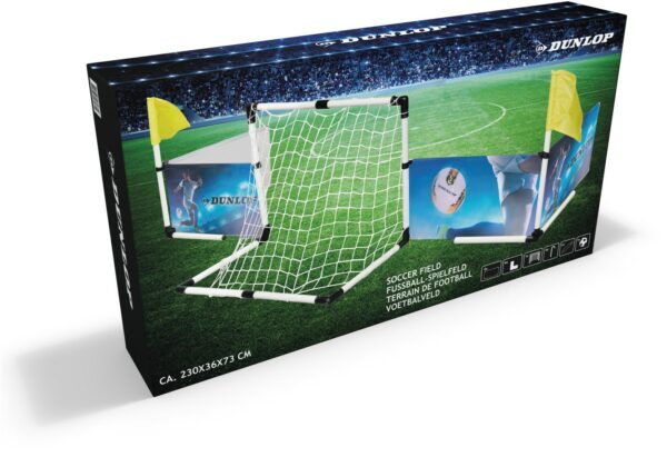 Dunlop Fussballtor/Soccerfield 230x73x36cm