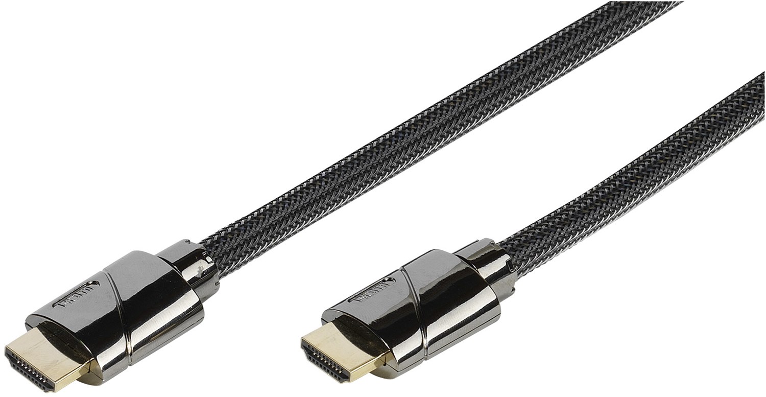 Vivanco HDMI Ethernet Metallst Nylon 3