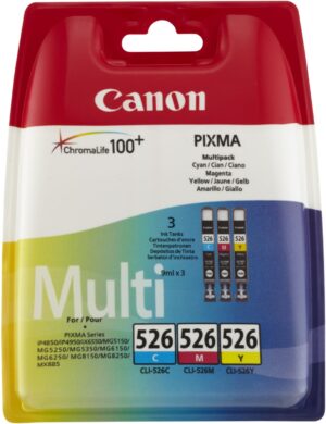 Canon CLI-526 Tintenpatrone Multipack 3-farbig