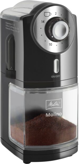 Melitta Molino 1019-02 Kaffeemühle schwarz