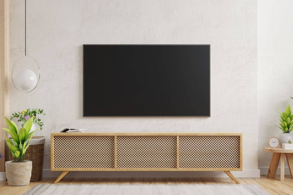 Wie hoch sollte dein Fernseher hängen?